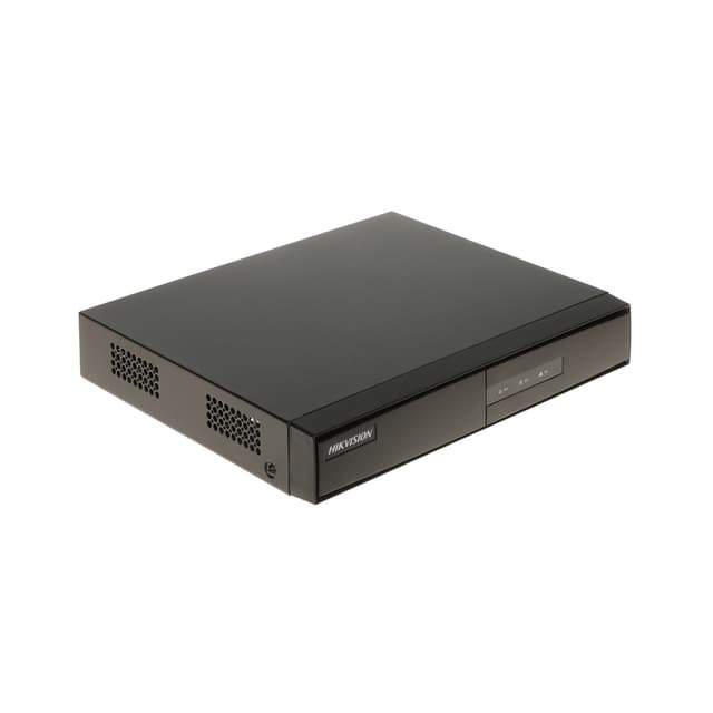 Сетевой видеорегистратор, Hikvision, DS-7104NI-Q1/M(D), 4 канала, H.265+/H.265/H.264+/H.264, Разрешение записи: Full HD, D1, CIF, 40 Мбит/с, 1 SATA HDD 6 ТБ,