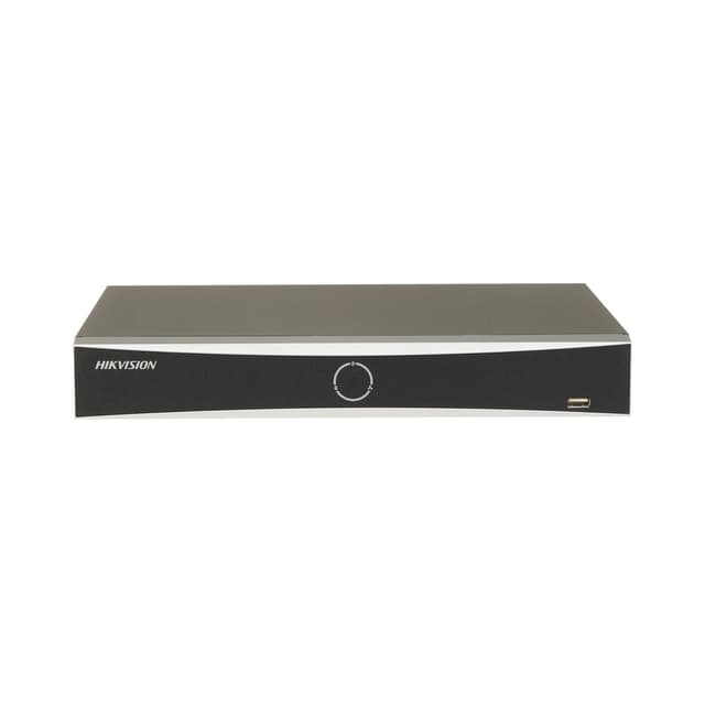 Сетевой видеорегистратор, Hikvision, DS-7604NXI-K1(B), 4 канала, H.265+/H.265/H.264+/H.264, Разрешение записи: 4K, Full HD, D1, CIF, 40 Мбит/с, Интеллектуальная аналитика, Обнаружение движения 2.0, 1 SATA HDD 10Тб,