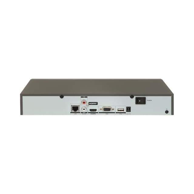 Сетевой видеорегистратор, Hikvision, DS-7604NXI-K1(B), 4 канала, H.265+/H.265/H.264+/H.264, Разрешение записи: 4K, Full HD, D1, CIF, 40 Мбит/с, Интеллектуальная аналитика, Обнаружение движения 2.0, 1 SATA HDD 10Тб,