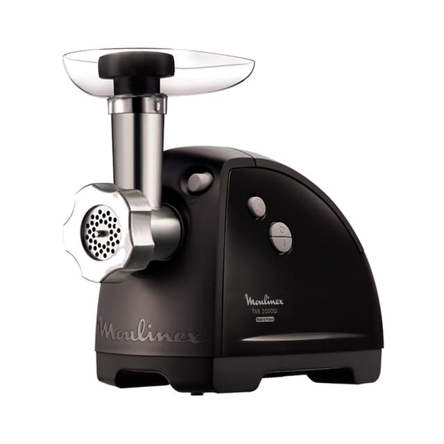 Мясорубка, Moulinex, ME622832, Мощность 2000 Вт, Производительность 2,6 кг/мин, Насадка для кеббе, Отсек для хранения аксессуаров, Черный