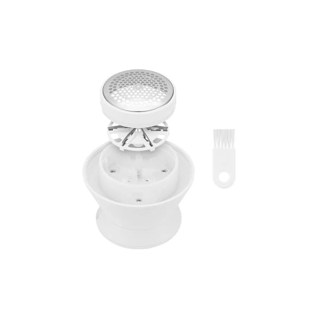 Машинка для удаления катышков с одежды, Kitfort, КТ-4012, Пластик, Питание от аккумулятора, Время работы 60 минут, Мощность 1.5 Вт, Скорость вращения лезвий 6800 об./мин, Уровень шума 75 дБ, Белый