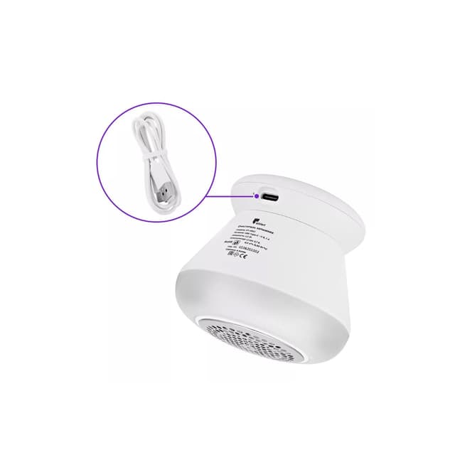 Машинка для удаления катышков с одежды, Kitfort, КТ-4012, Пластик, Питание от аккумулятора, Время работы 60 минут, Мощность 1.5 Вт, Скорость вращения лезвий 6800 об./мин, Уровень шума 75 дБ, Белый