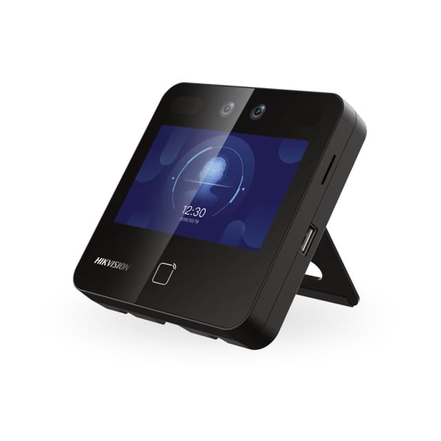 Контроллер доступа, Hikvision, DS-K1A340WX, Распознавание лица, 4.3'- сенсорный экран, 2мп камера, Linux, Wi-Fi, от -10 °C до 40 °C, внутренний, 12 VDC