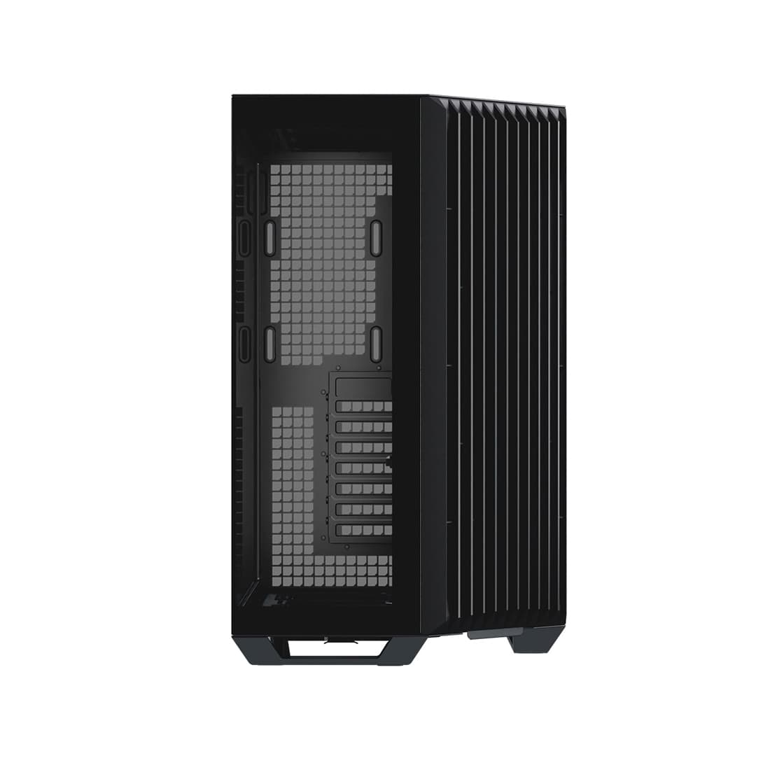 Компьютерный корпус, Aerocool, APNX V1 (V1-BK-v1), ATX/Micro ATX, USB 1*Type C/2*3.2, HD-Audio+Mic, Высота процессорного кулера до 170 мм, Длина VGA до 395мм, 2*3.5"/6*2.5", Толщина 0,8мм, 485.5x290x500мм, Без Б/П, Чёрный