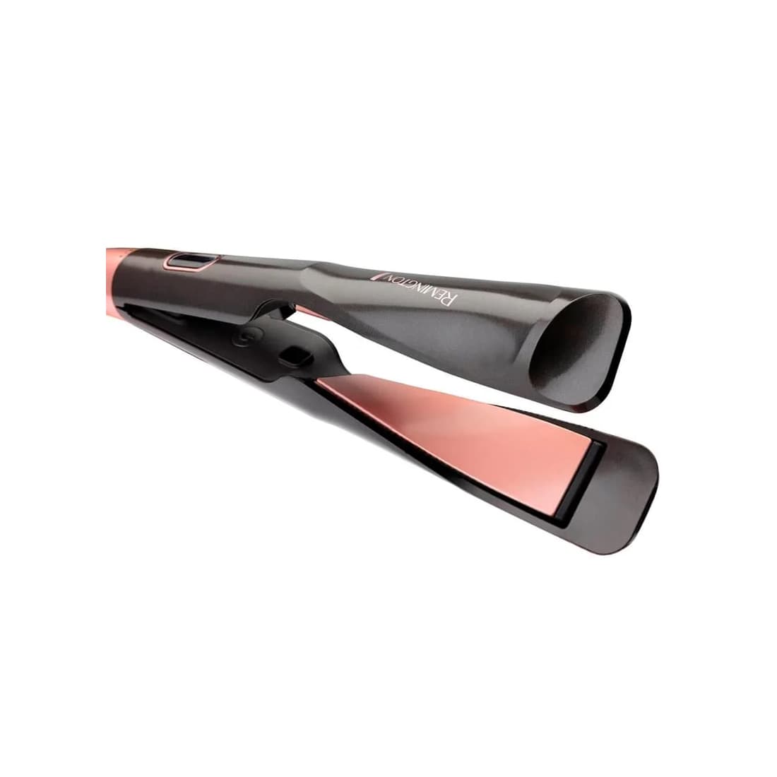 Выпрямитель для волос, Remington, S6606, Длинна пластик 10 см, 5 температурных режимов, Время нагрева 30 сек, Температура нагрева 150-230 °С, Длина шнура 1.8м, Мощность 47 Вт, Черный/розовый