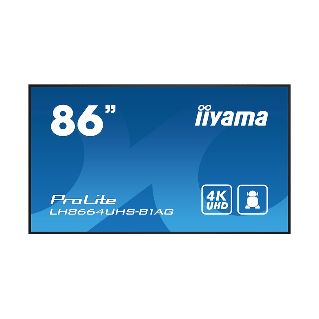 Монитор, iiyama, LH8664UHS-B1AG, PROLITE, 86"