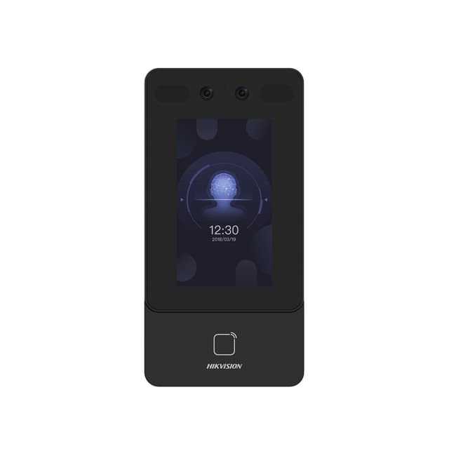 Контроллер доступа, Hikvision, DS-K1T342MX, Распознавание лица, 4.3'- сенсорный экран, 2мп камера, Mifare (1356 МГц), TCP/IP ISUP5.0 ISAPI, от -10 °C до 40 °C, IP65, 12 VDC