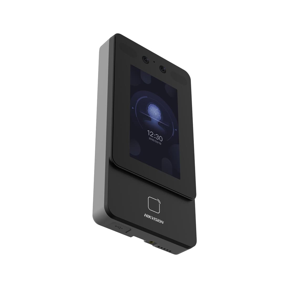 Контроллер доступа, Hikvision, DS-K1T342MX, Распознавание лица, 4.3'- сенсорный экран, 2мп камера, Mifare (1356 МГц), TCP/IP ISUP5.0 ISAPI, от -10 °C до 40 °C, IP65, 12 VDC