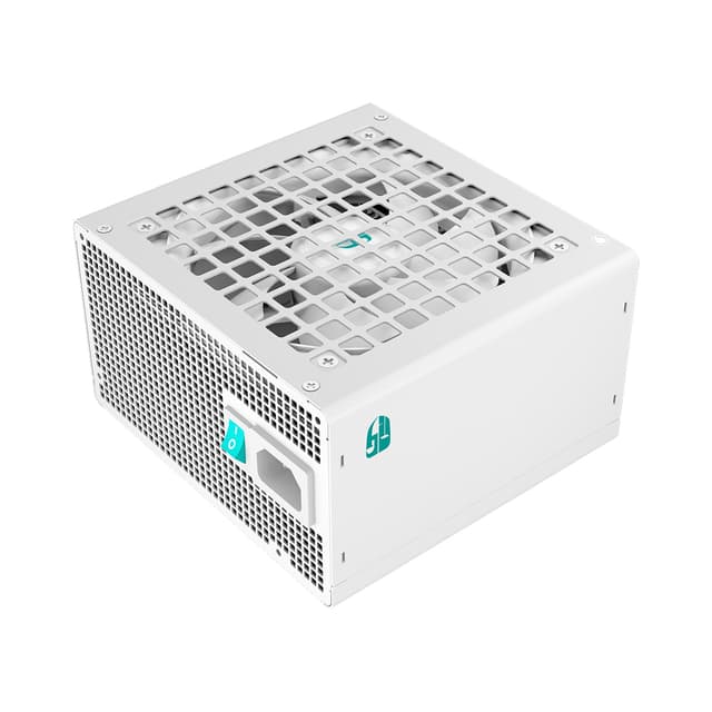 Блок питания, GamerStorm, PQ1200G, 1200W, ATX 3.1, Gold, APFC, 20+4 pin, 2*4+4pin, 9*Sata, 3*Molex, 4*PCI-E 6+2 pin, 1*12V-2x6, Модульный, Вентилятор 12 см, Кабель питания, Белый