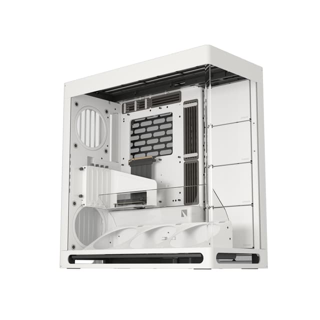 Компьютерный корпус, HAVN, HS 420 VGPU WH (HVN-CA-HS420-07), E-ATX/ATX/Micro ATX, USB 1*Type C/2*3.2, HD-Audio, Высота процессорного кулера до 185 мм, Длина VGA до 470мм, 5*3.5"/5*2.5", Толщина 0,8мм, 541x259,5x547мм, Без Б/П, Белый