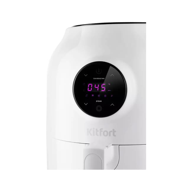 Аэрогриль, Kitfort, КТ-2235, Объём 3.5 л, 5 автоматических программ, Таймер, Белый