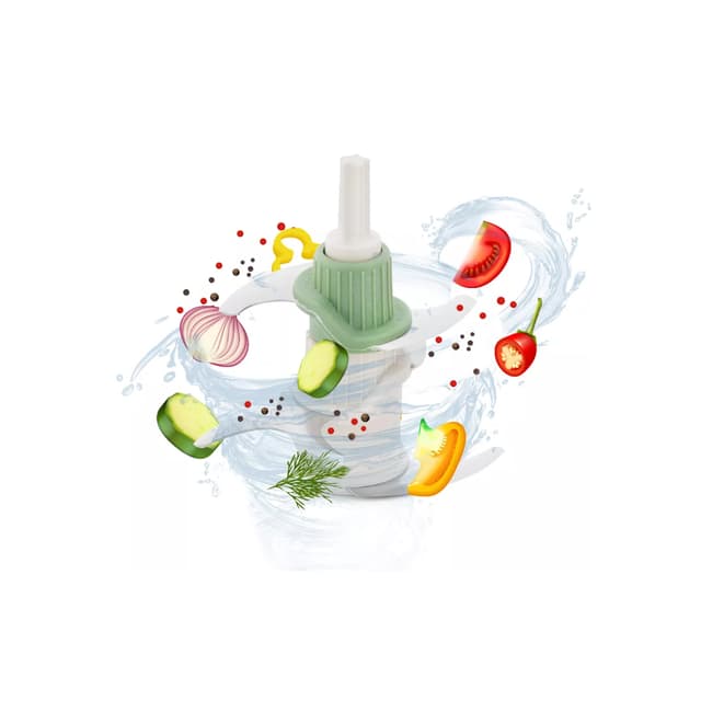 Измельчитель, Kitfort, КТ-1378, Мощность 600 Вт ,Ёмкость чаши 0,6 л ,Размер устройства ,141 х 141 х 270 мм ,Материал чаши пищевой пластик