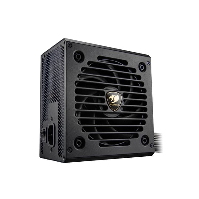 Блок питания, Cougar, GES 750, 750W, ATX 3.1, APFC, GOLD, 20+4 pin, 2*4+4pin, 6*Sata, 2*Molex, 2*PCI-E 6+2 pin, 12V-2X6, Вентилятор 12 см, Кабель питания, Чёрный