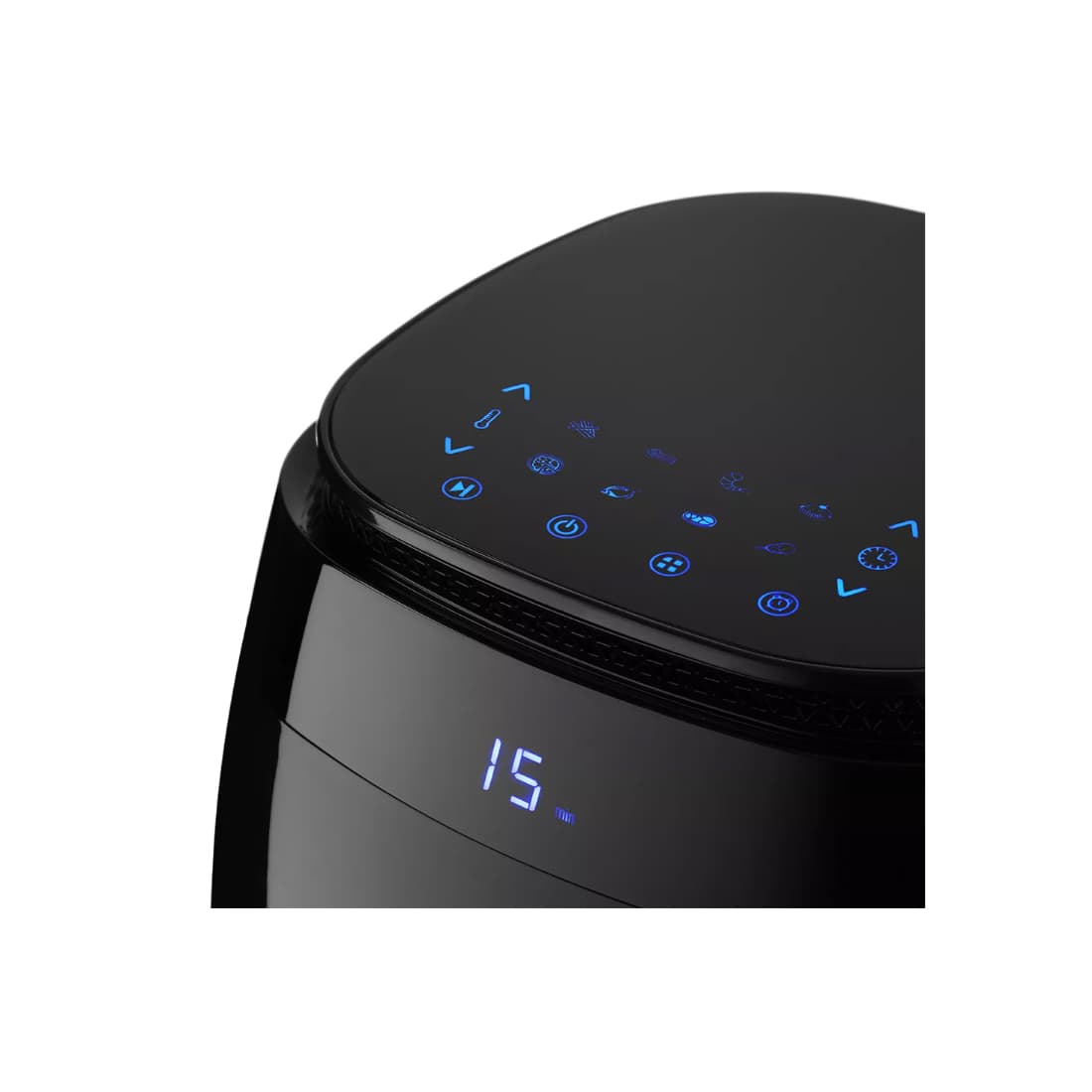 Аэрогриль, Kitfort, КТ-2202, Мощность 1500 Вт, 8 автоматических программ, Электронное управление, Таймер 30 мин, Пластик, Черный