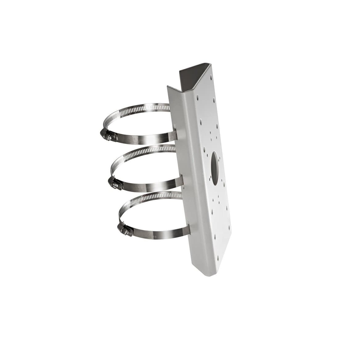 Кронштейн, Hikvision, DS-1275ZJ, Горизонтальное крепление на столб, нержавеющая сталь, размеры: 127 мм х 46 мм х 250 мм, вес 1500 г.