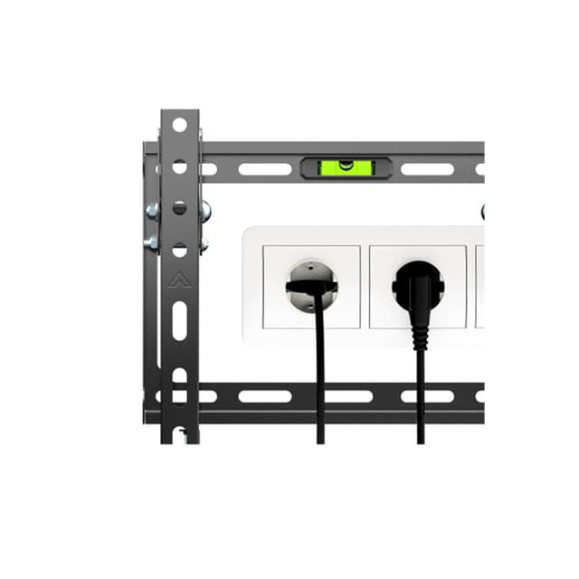 Кронштейн для ТВ и мониторов, Brateck, KL37-22T, Макс. нагрузка - 45 кг, Диагональ экрана от 13" до 43", Уровень, Чёрный