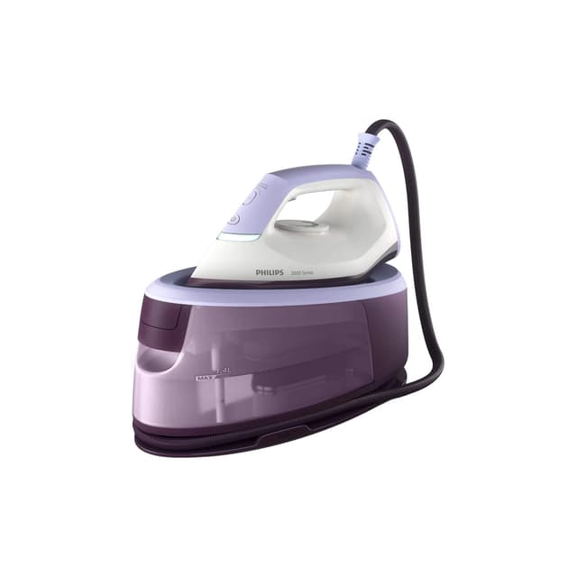 Парогенератор, Philips, PSG3000/30, Время нагрева 2 мин, Мощность 2400 Вт, Материал подошвы керамика, Цвет фиолетовый