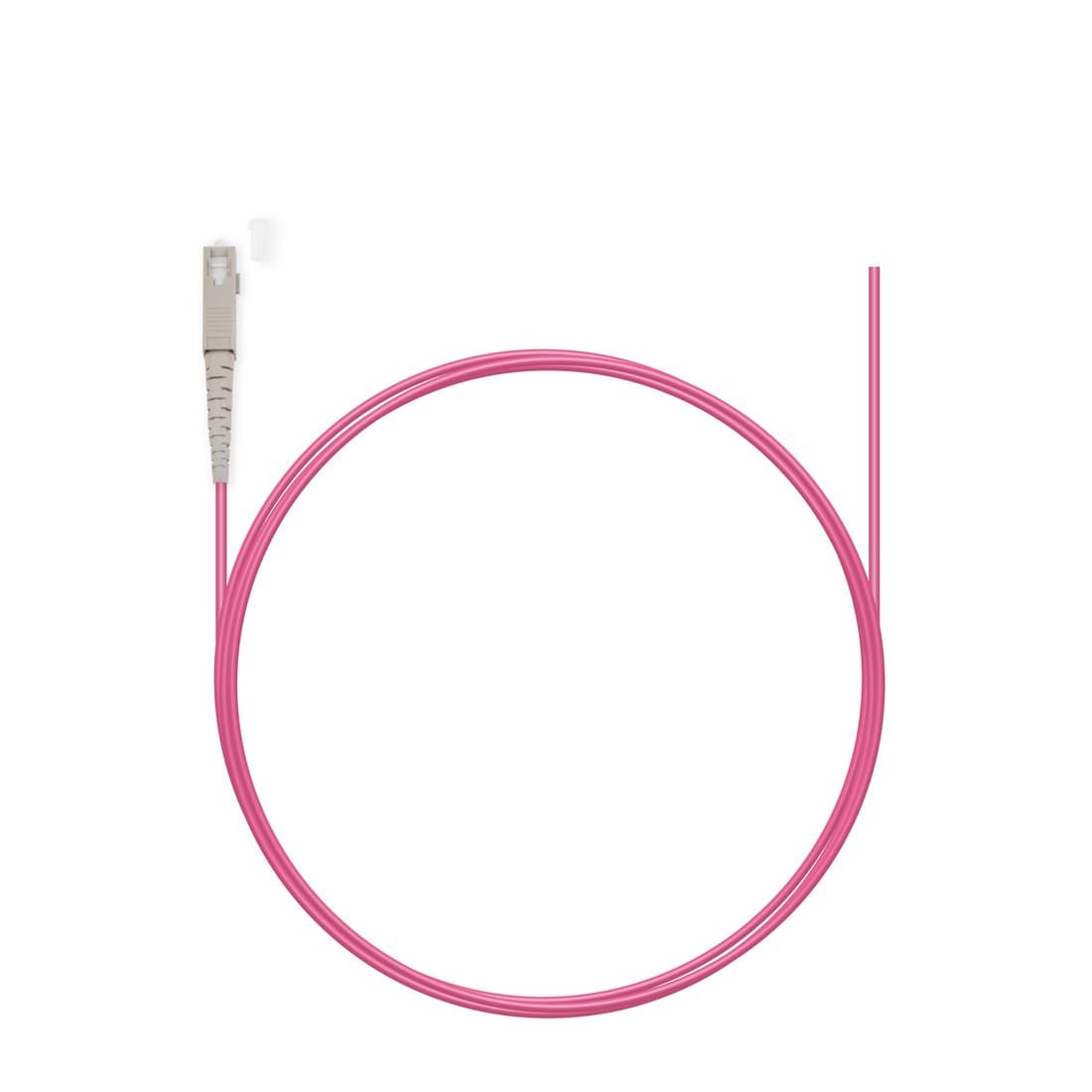 Пигтейл Оптический,, SC/UPC MM OM4 50/125 3.0 мм 1.5 м, LSZH, Пол. Пакет