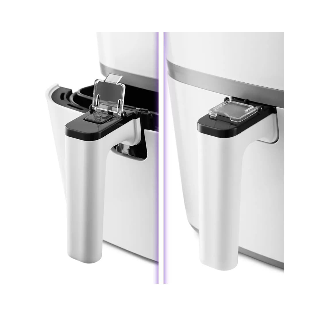 Аэрогриль, Kitfort, КТ-2217, Мощность 1500 Вт, Объем чаши 4.5 л, Сенсорное управление, Количество автоматических программ 6, Максимальная температура нагрева 200 °C, Цвет белый