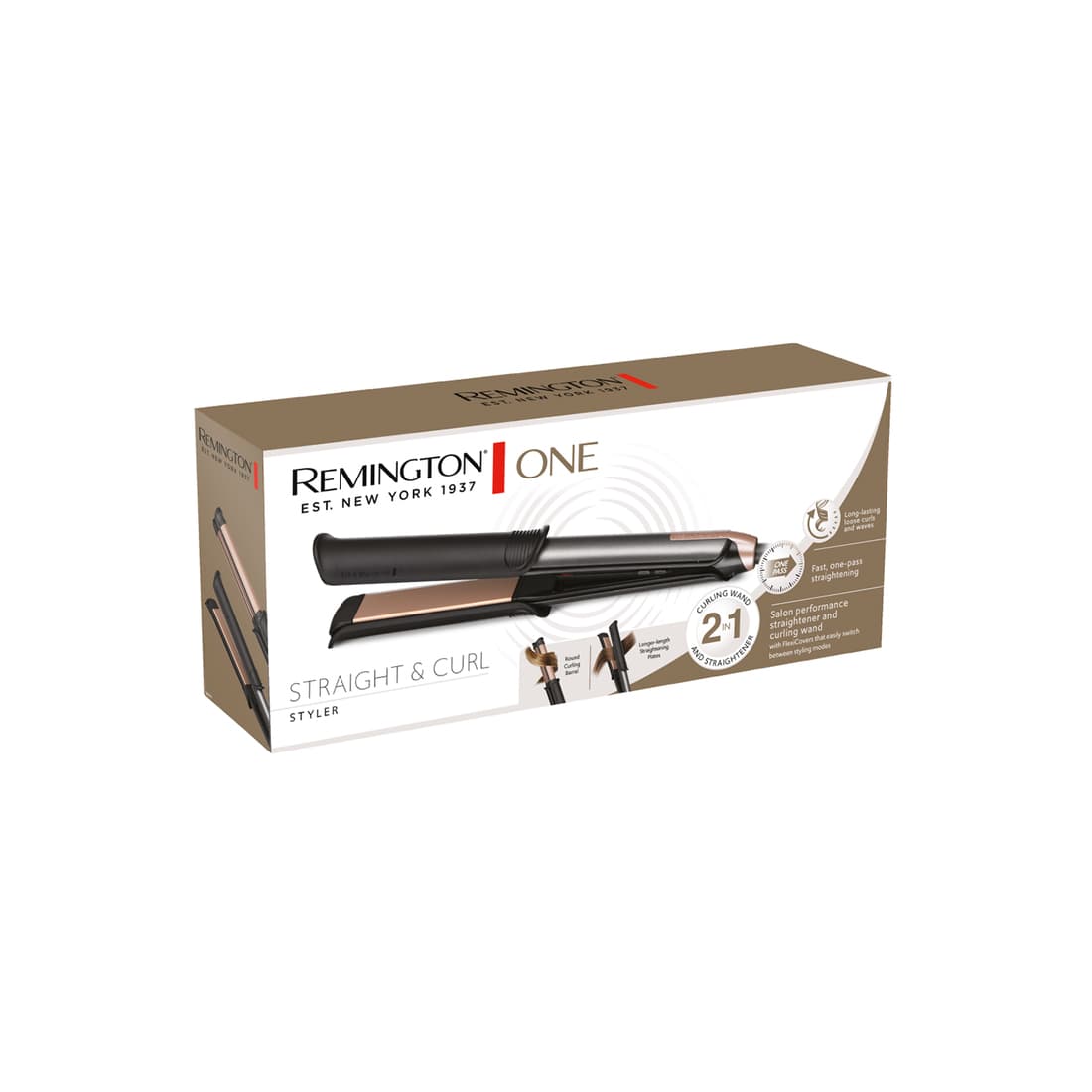 Выпрямитель для волос, Remington, S6077, Автоотключение, Защита от перегрева, Ионизация, Плавающие пластини с терморегулятором, Количество температурных режимов 5 шт , Цвет черный, розовый