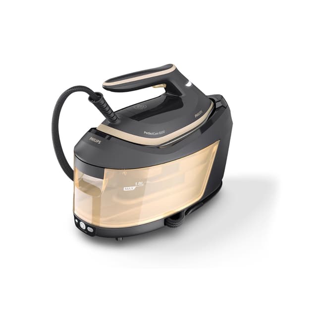 Парогенератор, Philips, PSG6064/80, Мощность 2400 Вт, Время нагрева 2 мин, Вертикальное отпаривание, Автоматическое отключение, Цвет черный