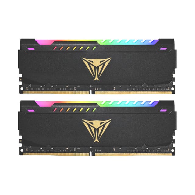 Комплект модулей памяти, Patriot, Viper Steel RGB PVSR416G360C0K (Kit 2x8GB), DDR4, 16GB, DIMM <PC4-28800/3600MHz>