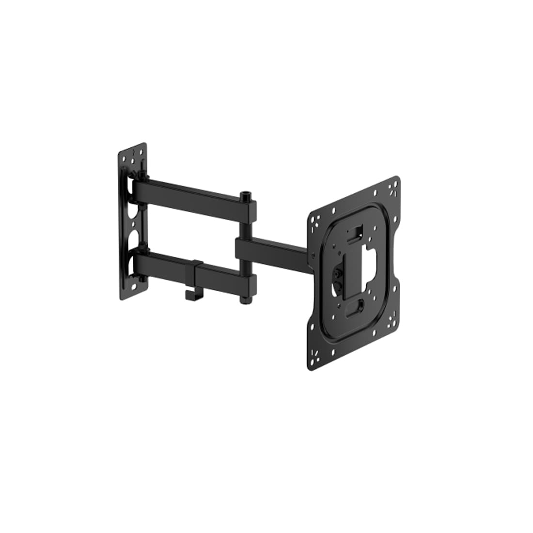 Кронштейн для ТВ и мониторов, Brateck, LPA68-223N, Макс. нагрузка - 30 кг, Диагональ экрана от 23" до 43", Угол поворота 180°, Угол наклона +/-10°, Чёрный