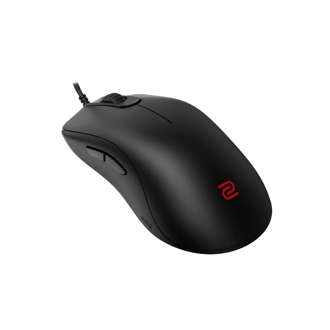 Компьютерная мышь, ZOWIE, FK1+-C, 9H.N3CBA.A2E, оптический, 3200 DPI, 1000 Гц, кнопок 5, 77 гр, 129х65х39 мм (size-XL), кабель 2 м, Проводная, Чёрный