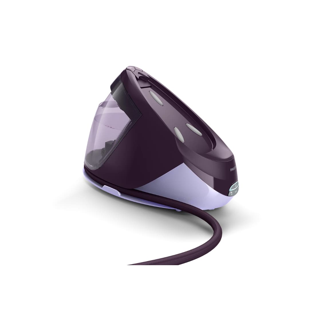 Парогенератор, Philips, PSG7150/30, Мощность 2100 Вт, Время агрева 2 мин, Сверхлегкий утюг, Интеллектуальная автоподача пара, Цвет фиолетовый