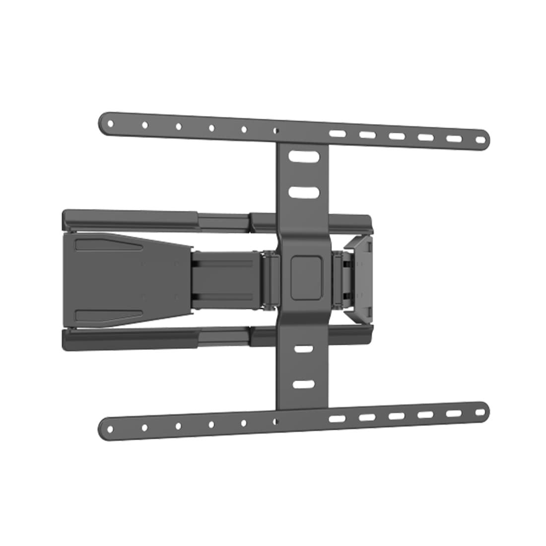 Кронштейн для ТВ и мониторов, Brateck, LPA79-464, Макс. нагрузка - 50 кг, Диагональ экрана от 43" до 90", Угол вращения -30° +30°, Угол наклона -15° +3°, Уровень -3° +3°, Чёрный