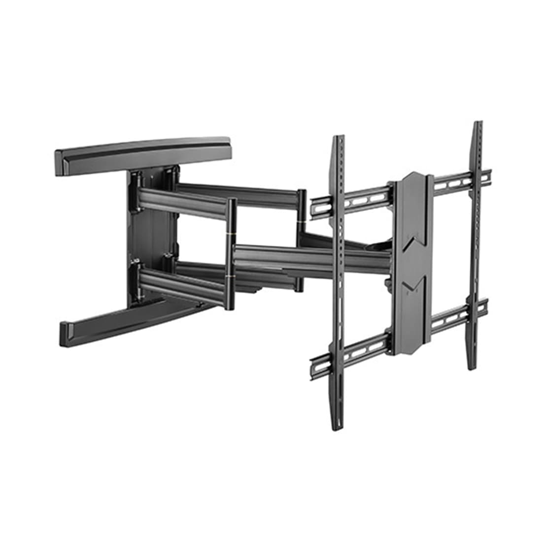 Кронштейн для ТВ, Brateck, LPA57-686A, 43"-100", Макс. нагрузка - 70 кг, Угол поворота до +/-90°, Диапазон наклона +2°/-15°