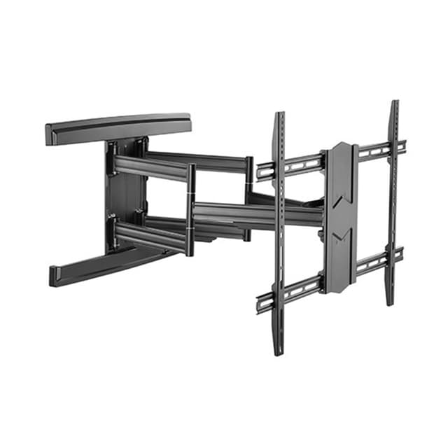 Кронштейн для ТВ, Brateck, LPA57-686A, 43"-100", Макс. нагрузка - 70 кг, Угол поворота до +/-90°, Диапазон наклона +2°/-15°