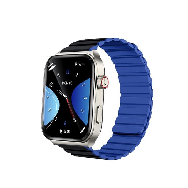 Смарт часы, Kieslect, Calling Watch Ks2, YFT2068EU, Дисплей 2.01" AMOLED FHD, Разрешение 410 x 502, Водонепроницаемость (3 ATM), Батарея 300 мАч, Серый