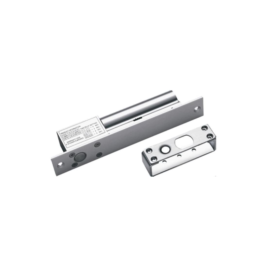 Замок электромеханический, Hikvision, DS-K4T108, 12 В постоянного тока. ? 1,2 А , корпус: жесткое анодирование с гальваническим покрытием, от -10 °C до 55 °C, рабочая влажность от 0 до 95 % , ,