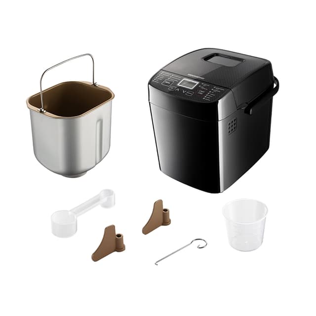 Хлебопечь, Redmond, RBM-1908, 450 Вт, Количество программ 19, Таймер, Смотровое окно, Размер выпечки 500/750гр, Выбор корочки, Черный