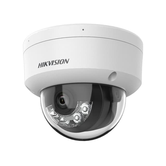 IP видеокамера, Hikvision, DS-2CD1143G2-LIUF, Купольная, CMOS- матрица 1/3" progressive Smart, ИК/Белая до 30м, 4 mp, 0.005 Lux F1.6, Фиксированный f2.8мм, Аудио 1Микрофон, 1MicroSD до 512Gb, WDR, IP67, PoE 12VDC