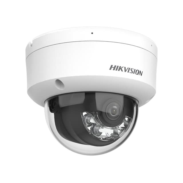 IP видеокамера, Hikvision, DS-2CD1143G2-LIUF, Купольная, CMOS- матрица 1/3" progressive Smart, ИК/Белая до 30м, 4 mp, 0.005 Lux F1.6, Фиксированный f2.8мм, Аудио 1Микрофон, 1MicroSD до 512Gb, WDR, IP67, PoE 12VDC