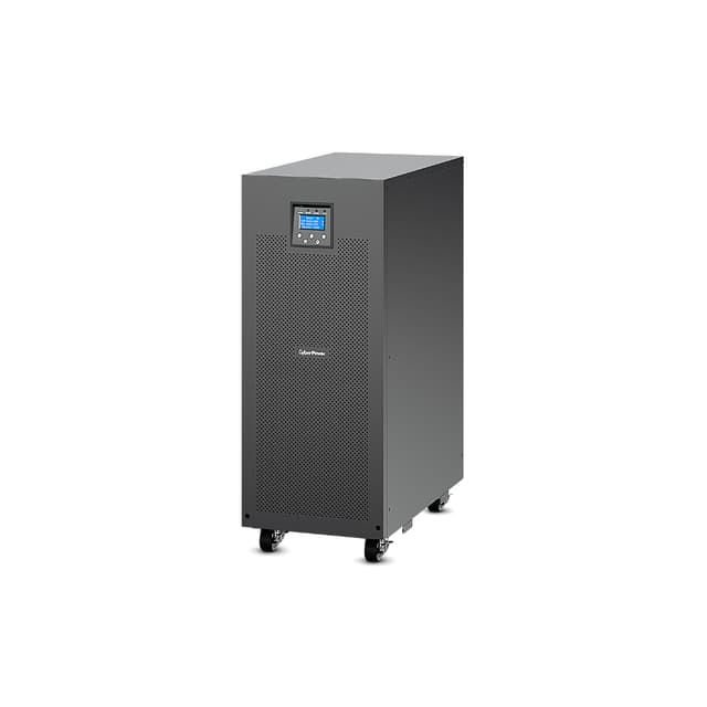 Источник бесперебойного питания, CyberPower, OLS3S20KEXL , Мощность 20кВА/18кВт, Диапазон работы AVR: 305-478В, Трёхфазный, Батареи: 40 шт. (не поставляются в комплекте), On-Line, ЖК-панель/RS232 x 1 + RS485 x 1 + релейный беспотенциальный контакт x1, Коэффициент мощности 0,9 , Чёрный
