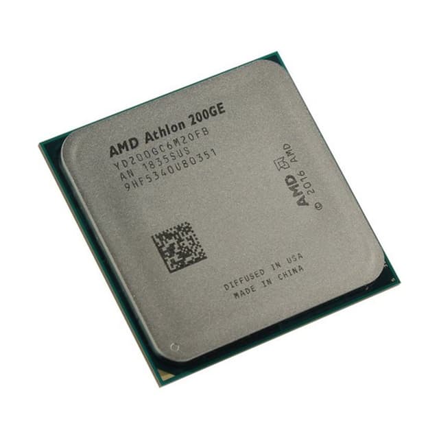 Процессор, AMD AM4, Athlon 200GE, оем, 5MB(L2+L3), 3.2 GHz, 2C/4T, 35 Вт, Radeon Vega 3 Graphics
