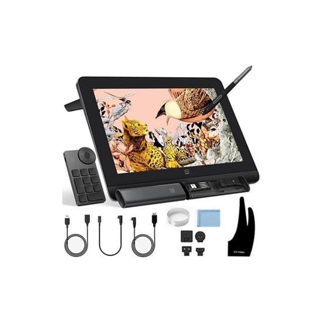 Графический планшет, XP-Pen, Artist Pro 16 gen 2 JPMD160QH , Разрешение 5080 lpi, Чувствительность к нажатию 16384, Интерфейс USB Type-C , Рабочая область 15.4" 2560 x 1600, Чёрный