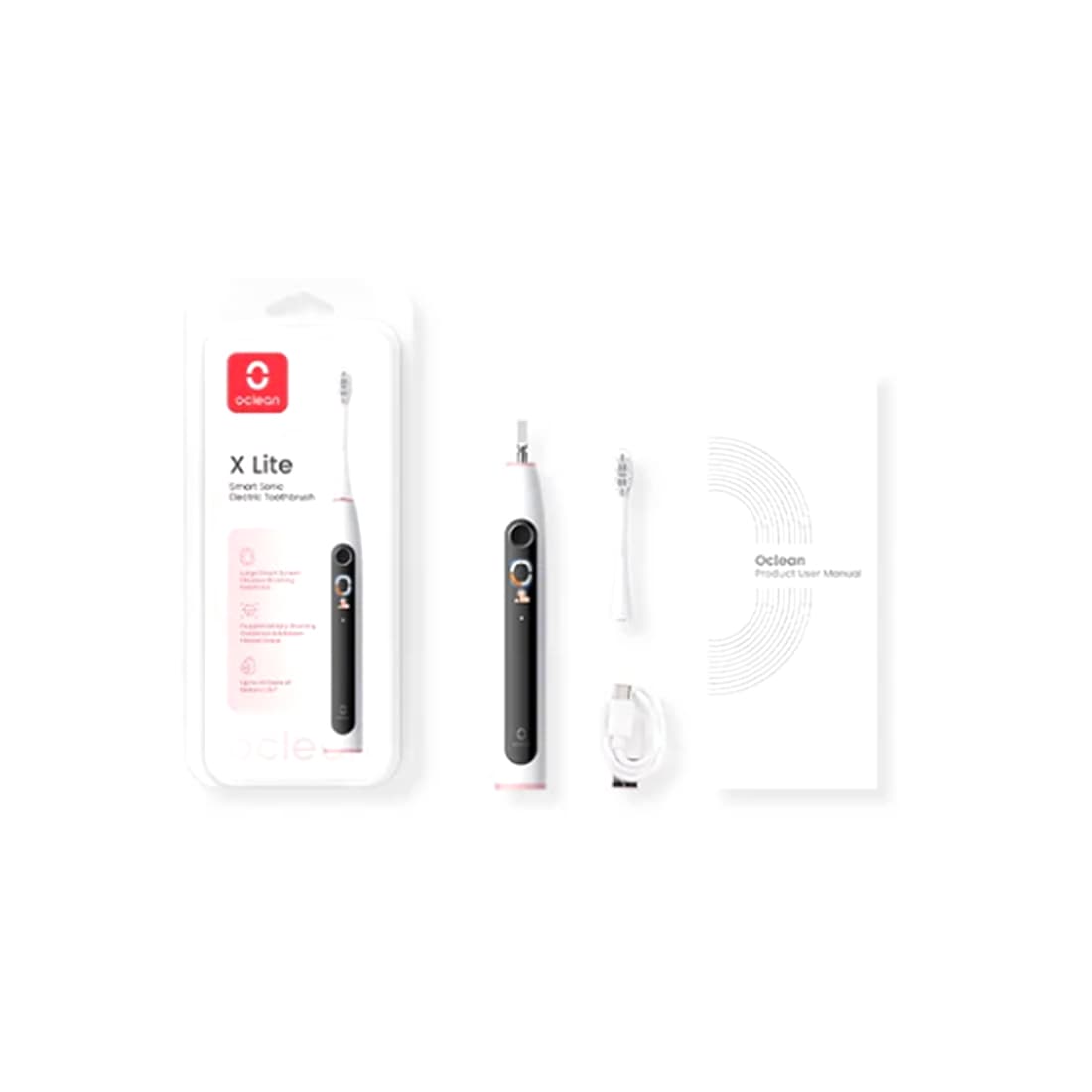 Зубная электрощетка, Oclean, X Lite, C01000664, Серый