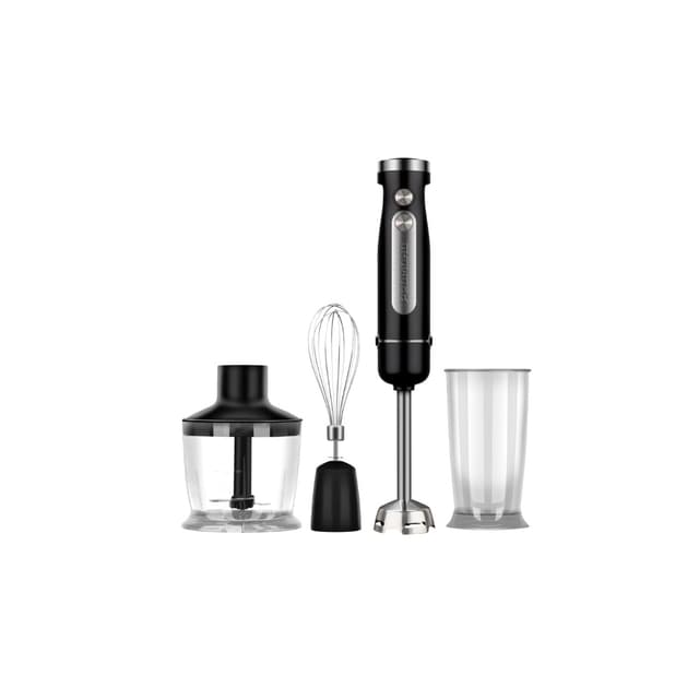 Погружной блендер, Редмонд, BH423, 3 в 1, Скорость работы 11000-15300 об/мин, Турбо режим, Плавная регулировка скорости, Мощность 1200 Вт, Длина шнура 1.2м, Черный