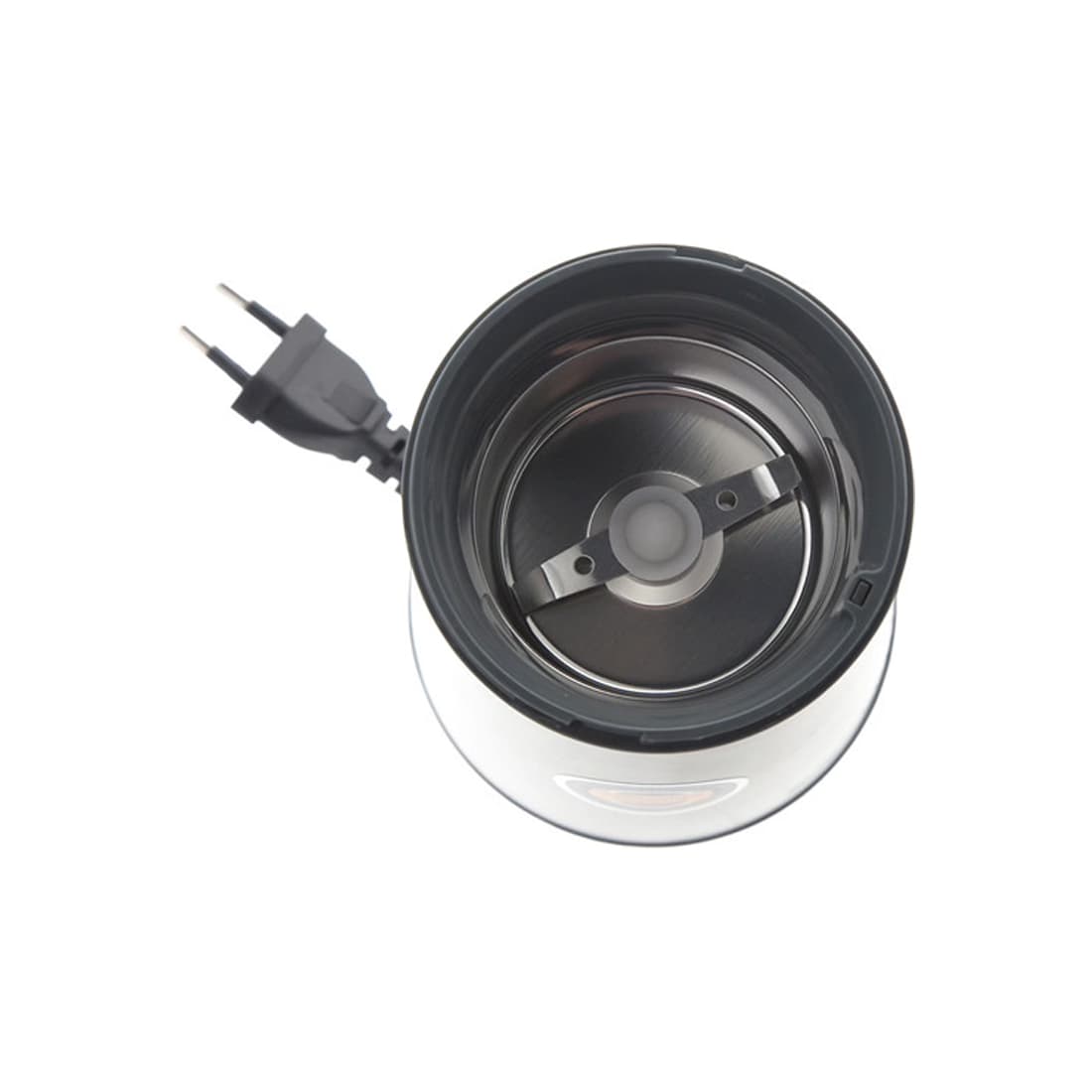 Кофемолка, Redmond, RCG-M1608, Ножевая/Ротационная, Объем отсека для зерен 60г, Кнопочное управление, Регулировка степени помола, Отключение при снятой крышке, Мощность 160 Вт, Серый