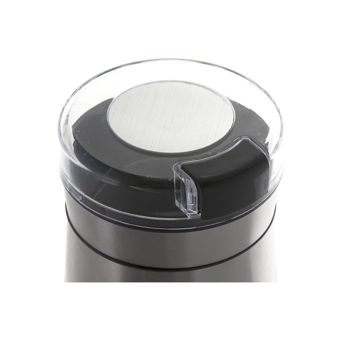 Кофемолка, Redmond, RCG-M1608, Ножевая/Ротационная, Объем отсека для зерен 60г, Кнопочное управление, Регулировка степени помола, Отключение при снятой крышке, Мощность 160 Вт, Серый