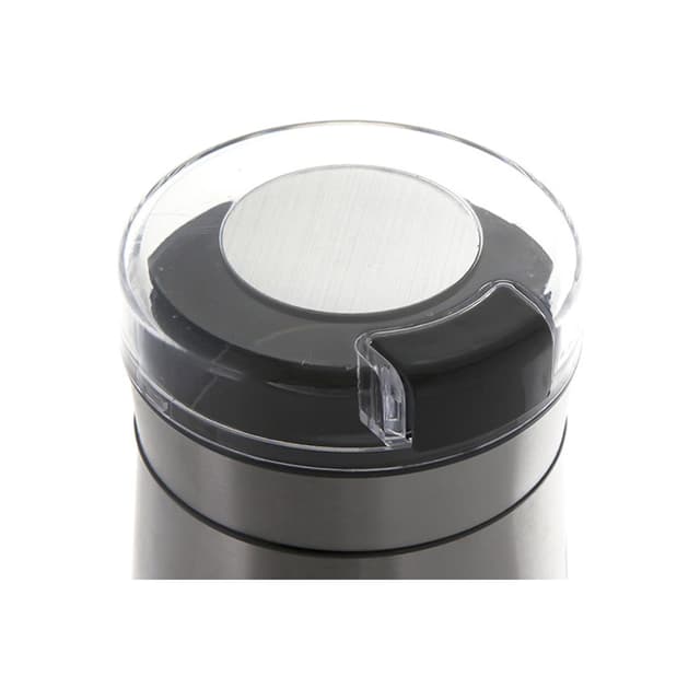 Кофемолка, Redmond, RCG-M1608, Ножевая/Ротационная, Объем отсека для зерен 60г, Кнопочное управление, Регулировка степени помола, Отключение при снятой крышке, Мощность 160 Вт, Серый