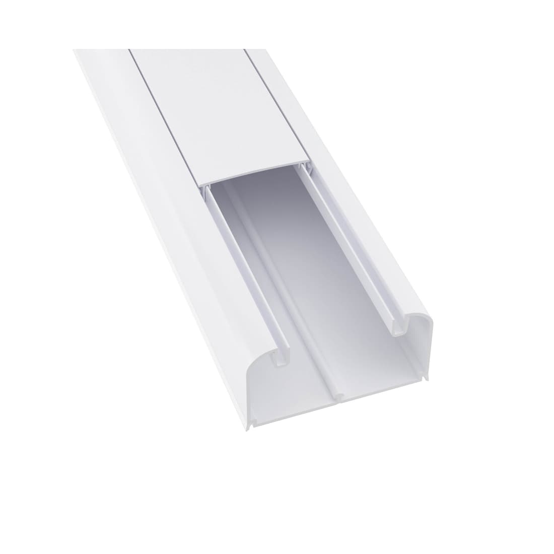 Кабельный канал, DKC, 09501, 90х50х2000мм (ширина х высота), белый