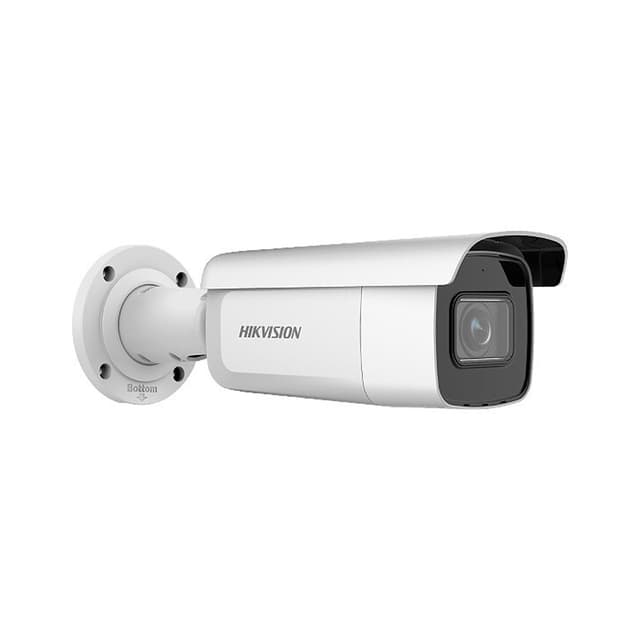 IP видеокамера, Hikvision, DS-2CD2623G2-IZS(D), Цилиндрическая, CMOS- матрица 1/2.8" progressive, ИК до 60м AcuSense 2 mp 0.005 Lux F1.6 Варифокальный моторизованный объектив f28–12 мм, 1MicroSD до 256Gb, Audio: 1 input/1 output Alarm WDR PoE, 12VDC