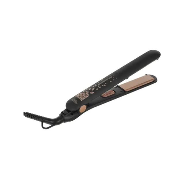 Выпрямитель для волос, Rowenta, SF1629F0, Температура нагрева 200 °C, Время нагрева 60 сек, Покрытие пластин керамико-турмалиновое, Черный
