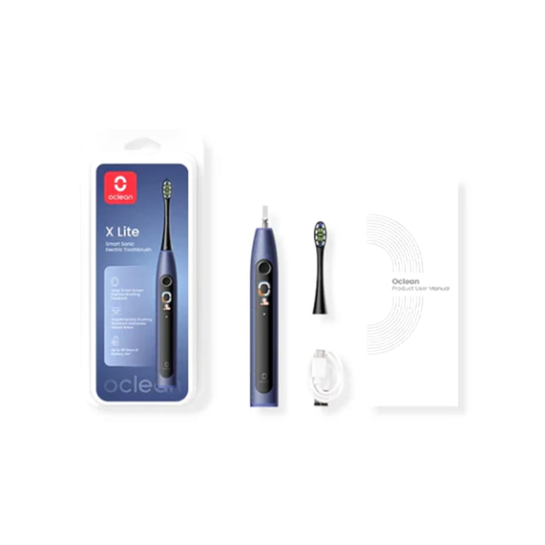 Зубная электрощетка, Oclean, X Lite, C01000665, Синий