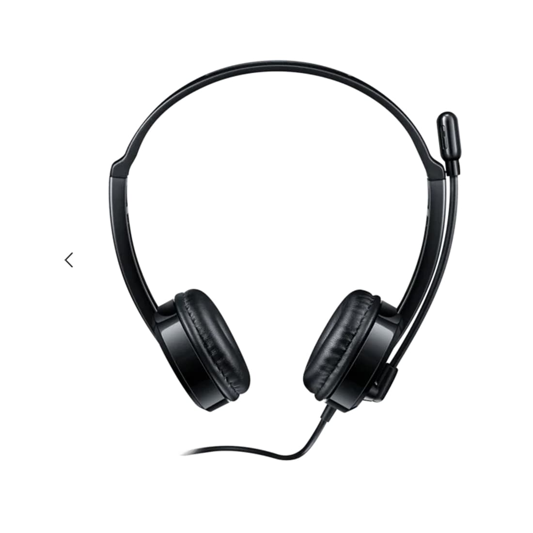 Гарнитура, Rapoo, H120, Тип крепления: Дуговые, Выходная мощность 50мВт, USB, Длина кабеля 2.2м, Черный